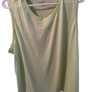 Avia Women's Sleeveless Top in Lime Green